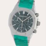 Royal Oak Chronograph ‘50th Anniversary’, Reference 26240ST.OO.1320ST.04 | A stainless steel flyback chronograph wristwatch with date and bracelet | Circa 2022