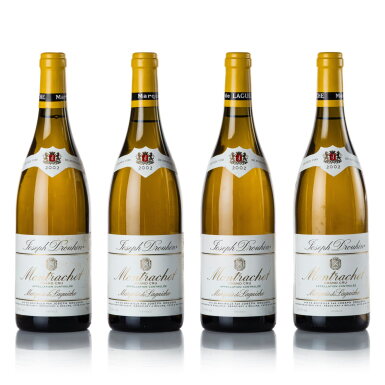 View full screen - View 1 of Lot 418. Montrachet, Marquis de Laguiche 2002 Joseph Drouhin (4 BT).