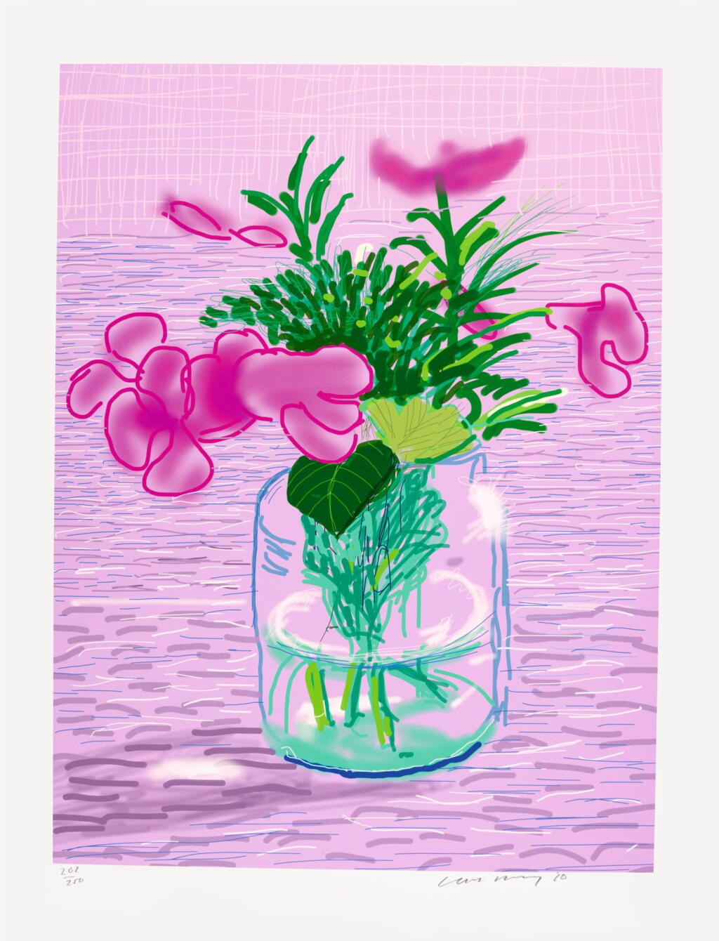 View full screen - View 1 of Lot 4. DAVID HOCKNEY, R.A. | UNTITLED NO. 329.