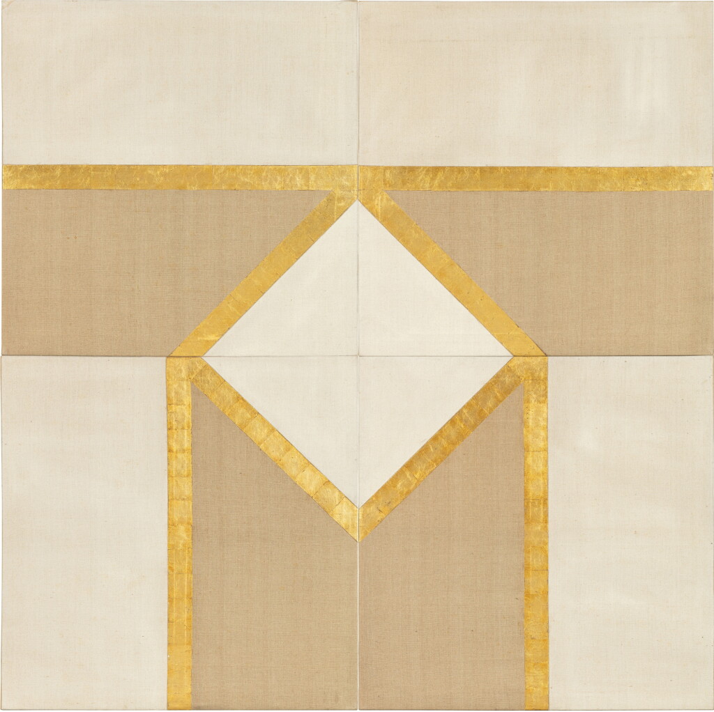 View full screen - View 1 of Lot 19. Gold Painting 36.