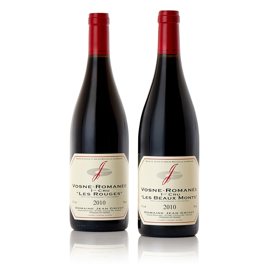 View full screen - View 1 of Lot 1095. Vosne Romanée, Les Beaux Monts 2010 Jean Grivot (6 BT).