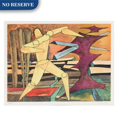 View full screen - View 1 of Lot 105. L'Homme infini (Anselmino 89).