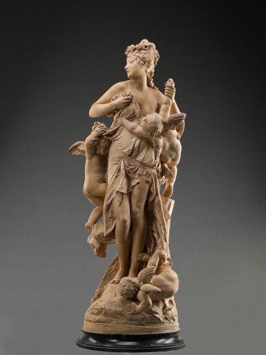 View full screen - View 1 of Lot 8. L'Innocence tourmentée par l'Amour (Innocence tormented by Love) (Large version).