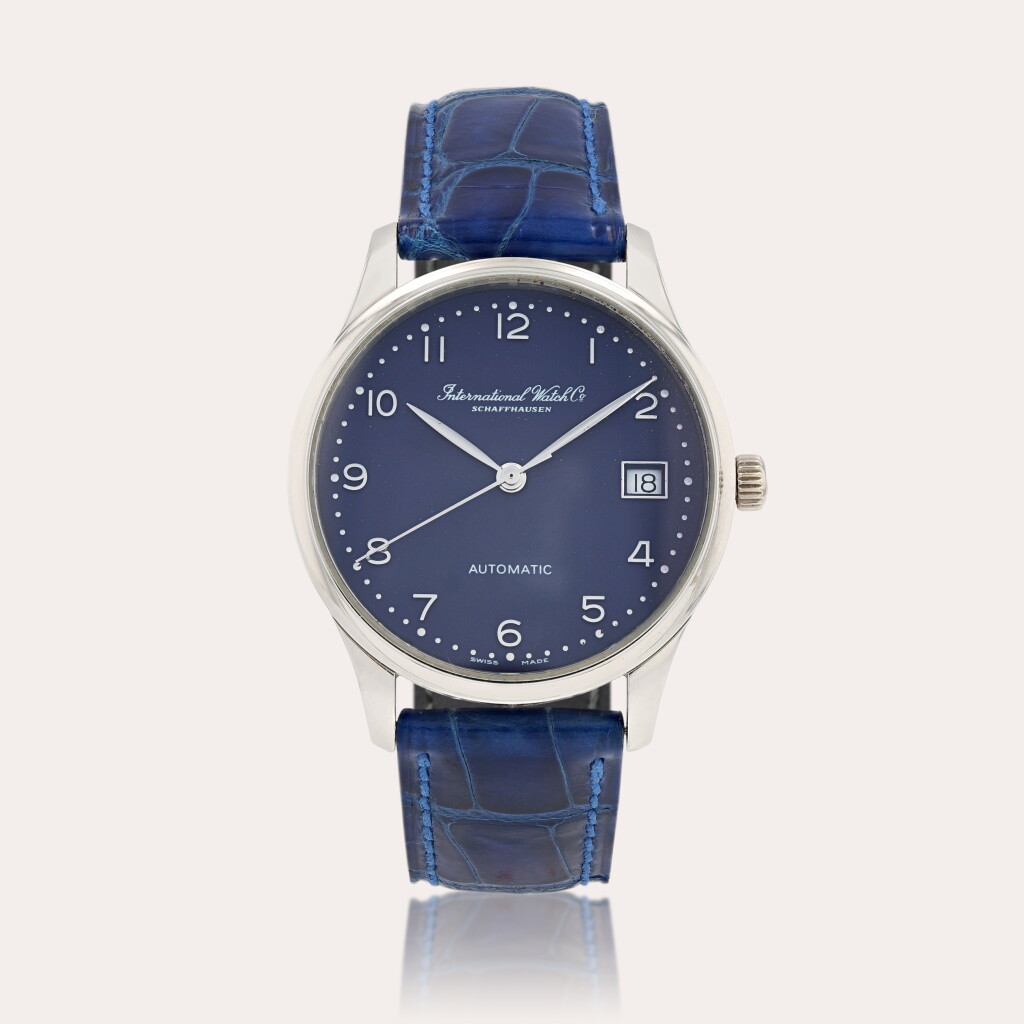 View full screen - View 1 of Lot 437. Portuguese, reference 3532, limited edition Montre bracelet en platine avec date | Platinum wristwatch with date Vers 2003 | Circa 2003.