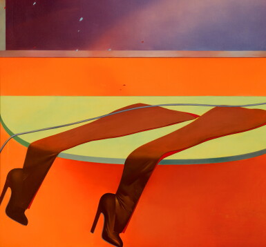 View full screen - View 1 of Lot 661. ALLEN JONES, R.A. | WHY NOT TEASE.