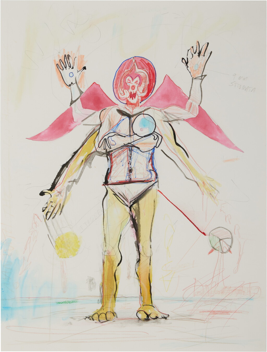 View full screen - View 1 of Lot 343. Untitled (Don’t Shoot I'm Crazy).