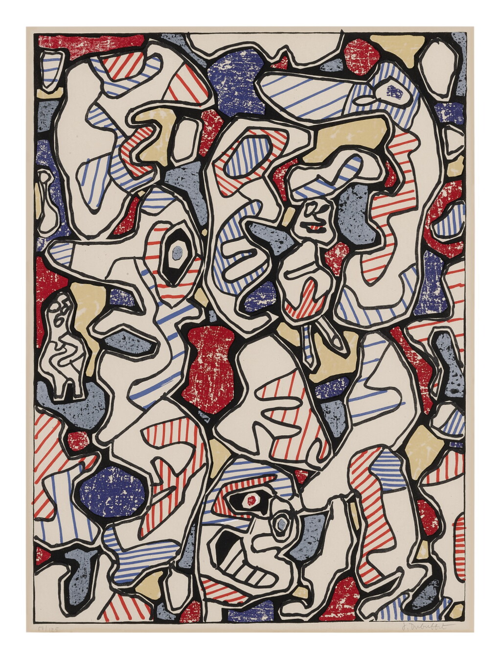 View full screen - View 1 of Lot 31. JEAN DUBUFFET | SAMEDI TANTOT (WEBEL 991).