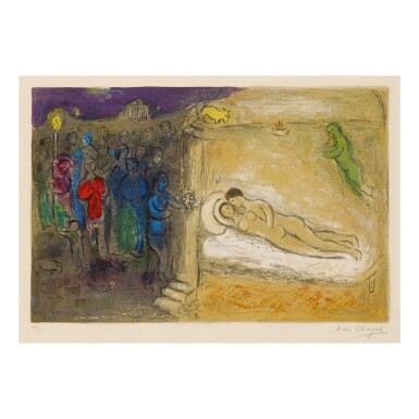 View full screen - View 1 of Lot 87. MARC CHAGALL | HYMEN (M. 349; SEE C. BKS. 46).