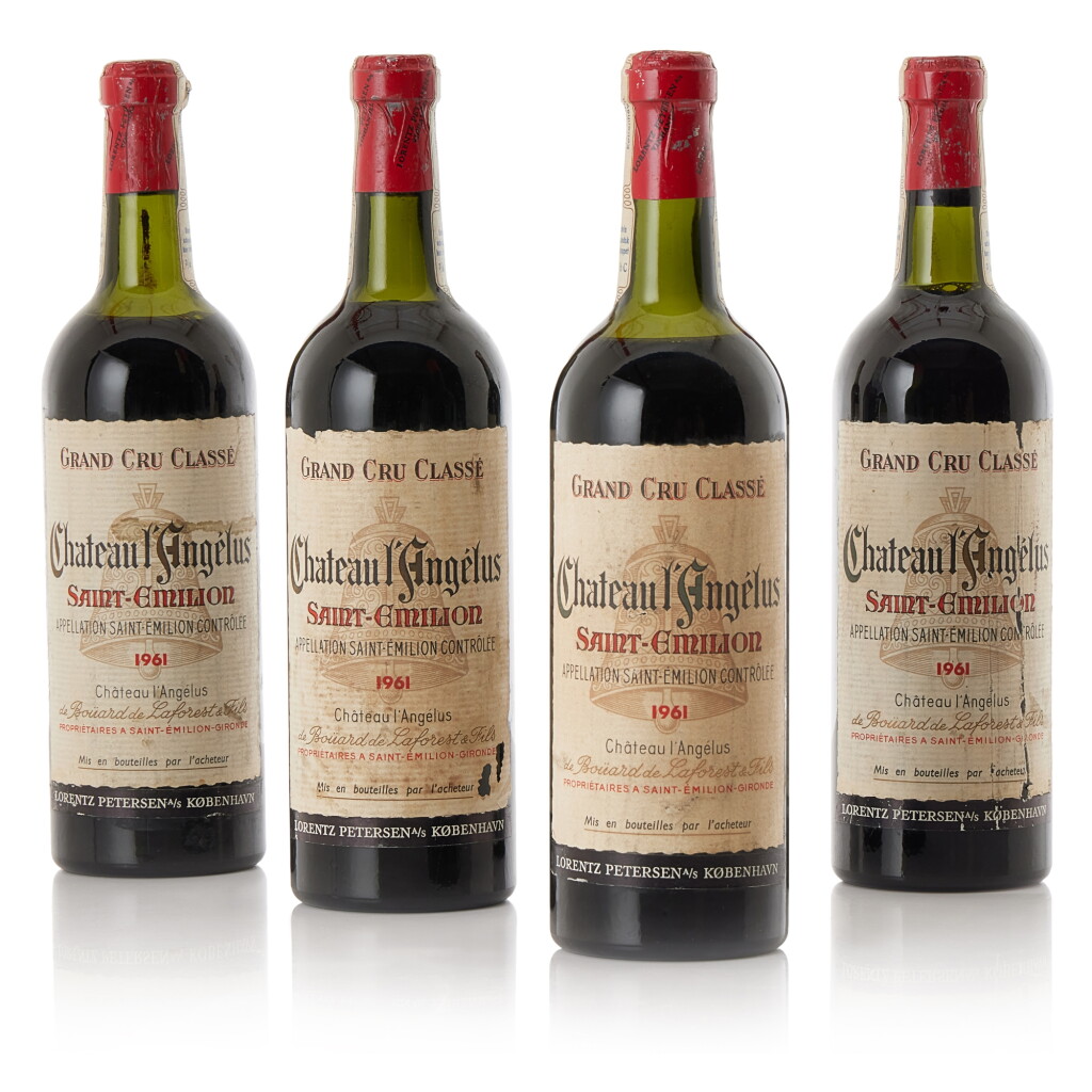 View full screen - View 1 of Lot 5684. Château Angélus 1961 (4 BT).