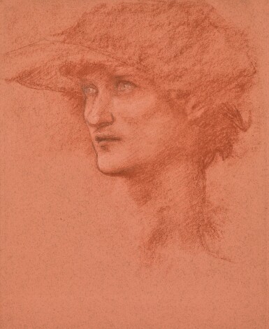 View full screen - View 1 of Lot 17. SIR EDWARD COLEY BURNE-JONES, BT., A.R.A., R.W.S. | STUDY FOR THE CALL OF PERSEUS.