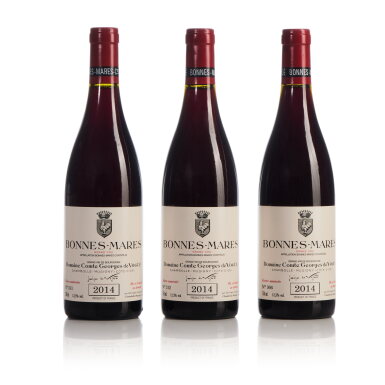 View full screen - View 1 of Lot 27. Bonnes Mares 2014 Comte Georges de Vogüé (6 BT).