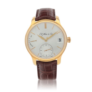 View full screen - View 1 of Lot 457. Endeavour Perpetual Calendar, Ref. 1341-0103 Pink gold perpetual Calendar wristwatch with power reserve and leap-year indication Circa 2015.