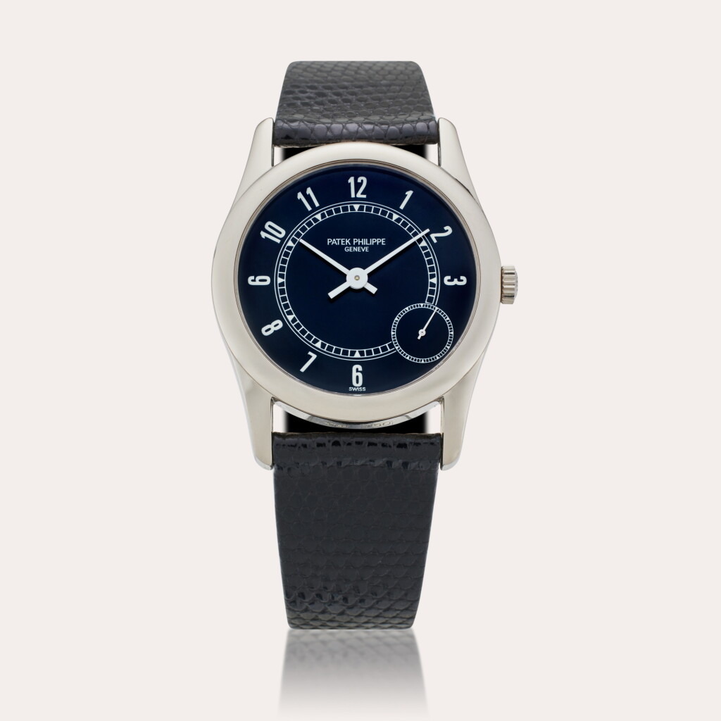 View full screen - View 1 of Lot 209. Reference 5000G | A white gold wristwatch, Circa 1992.