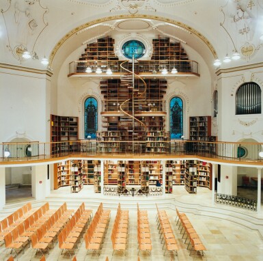 View full screen - View 1 of Lot 122. CANDIDA HÖFER | VORALBERGER LANDESBIBLIOTHEK BREGENZ I.