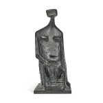 Seated woman with Square Head (Version B)