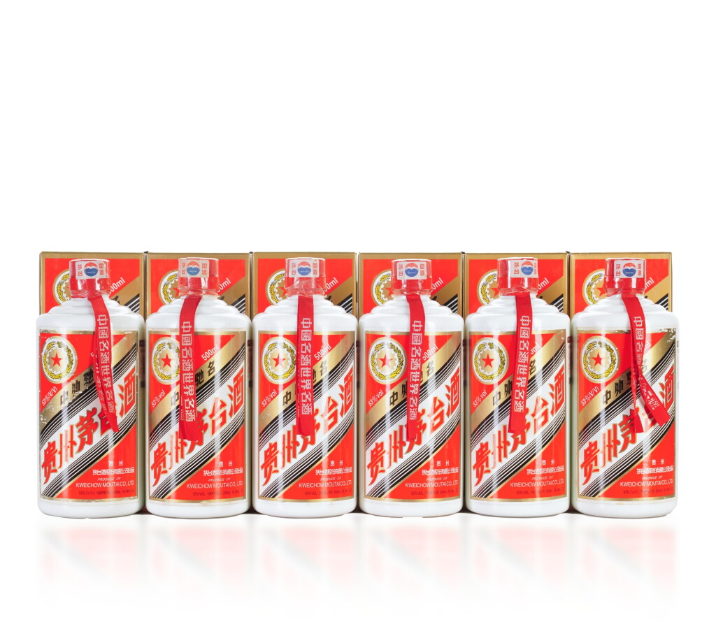 View full screen - View 1 of Lot 10. 2006年产 “五星牌”贵州茅台酒 Kweichow Five Star Moutai 2006 (6 x 500ml).