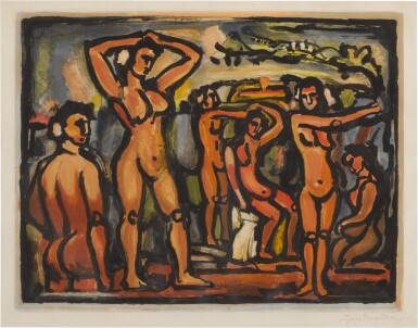 View full screen - View 1 of Lot 161. Automne (Autumn) (Champon and Rouault 288).