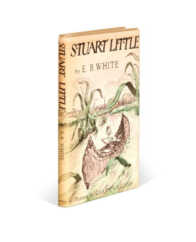 View full screen - View 1 of Lot 168. E.B. White | Stuart Little. New York: Harper & Brothers, 1945, first edition with autograph letter signed.