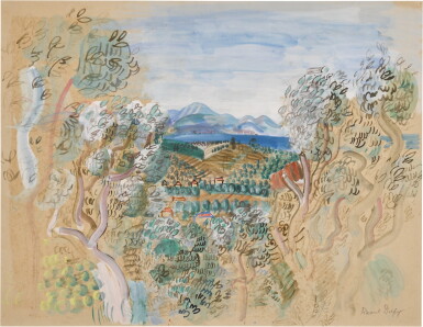 View full screen - View 1 of Lot 25. Paysage de Sicile.