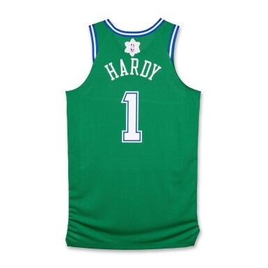 View full screen - View 1 of Lot 32. Jaden Hardy ‘Christmas Day’ Dallas Mavericks 2025-2026 Game Issued Classic Edition Jersey .