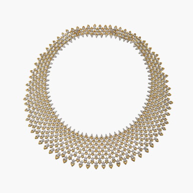 View full screen - View 1 of Lot 1245. Diamond Necklace | 鑽石 項鏈.