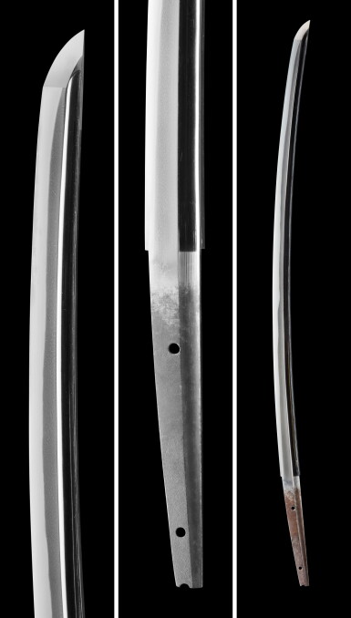 View full screen - View 1 of Lot 53. A katana | Attributed to the Ko-Uda school | Kamakura – Nambokucho period, 13th – 14th century.