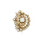 Broche diamant