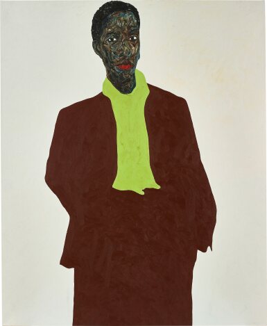 View full screen - View 1 of Lot 560. Amoako Boafo 阿莫阿科・博阿佛 | Untitled 無題.