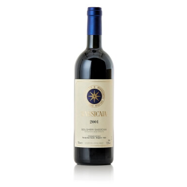 View full screen - View 1 of Lot 8510. Sassicaia 2001 (1 BT).