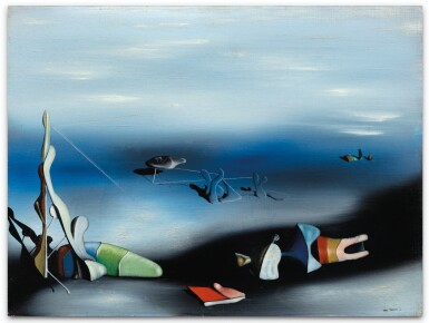 View full screen - View 1 of Lot 2. YVES TANGUY | FEU COULEUR NO. 2.