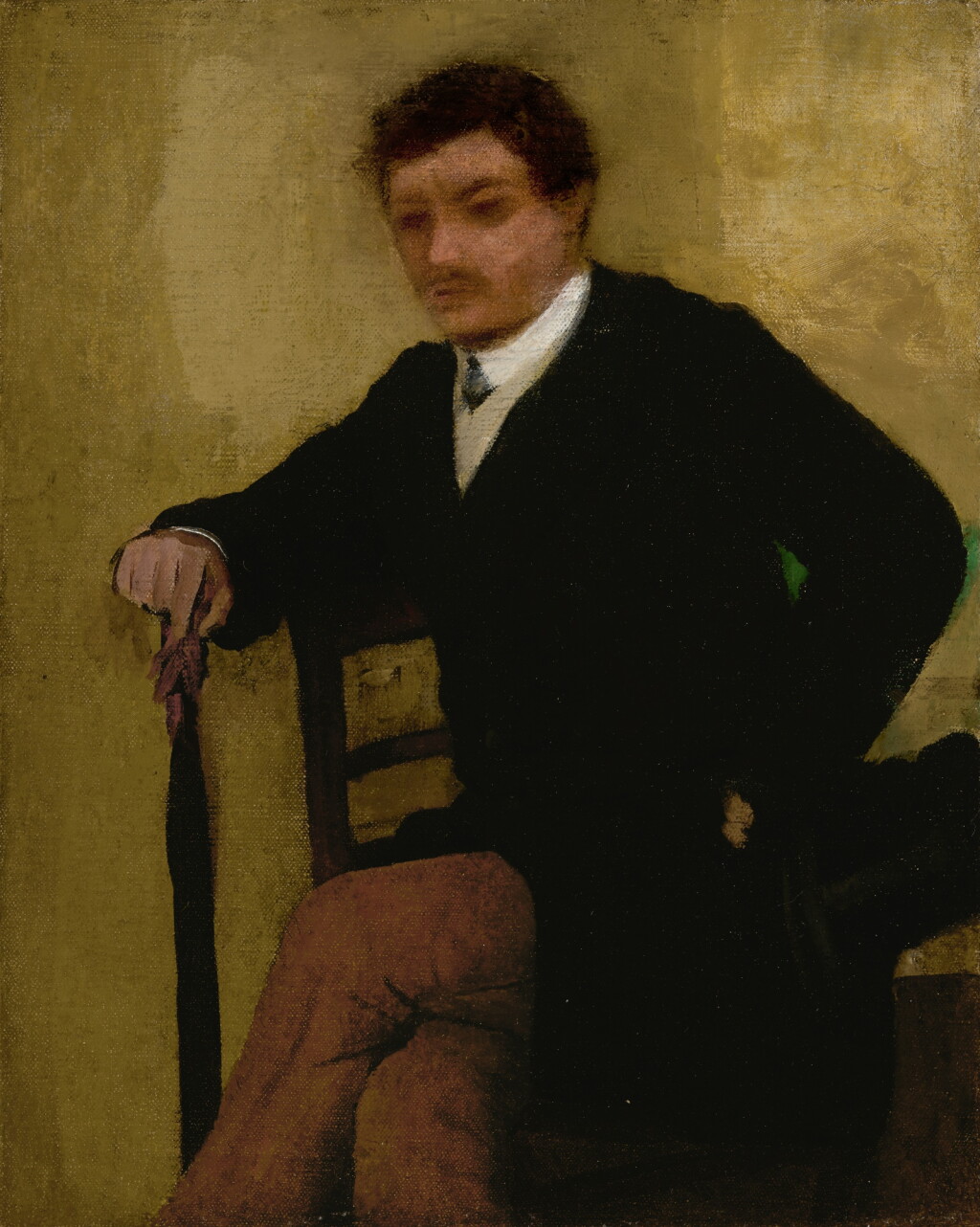 View full screen - View 1 of Lot 214. Portrait d'homme assis .