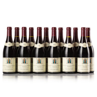 View full screen - View 1 of Lot 61. Ruchottes Chambertin 1993 Georges Mugneret (12 BT).
