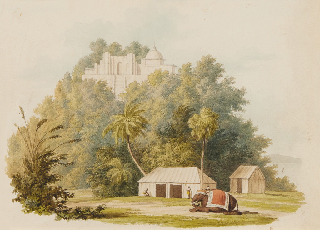View full screen - View 1 of Lot 530. A View of Sicre Gully Pass Between Bengal and Bihar, Attributed to Charles Ramus Forrest, circa 1823.
