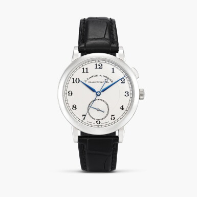 View full screen - View 1 of Lot 2588. 1815 "Homage to Walter Lange", Reference 297.026 | A limited edition white gold wristwatch with dead-beat seconds, Circa 2017.