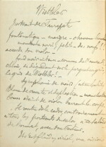 HUYSMANS. Certains... Paris, 1889. In-12, maroquin rouge de G. Mercier. Avec envoi autographe à Léon Hennique.