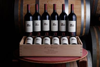 View full screen - View 1 of Lot 47. Spottswoode Estate Vineyard & Winery | Spottswoode Times Six (6 BT, 6 MAG).