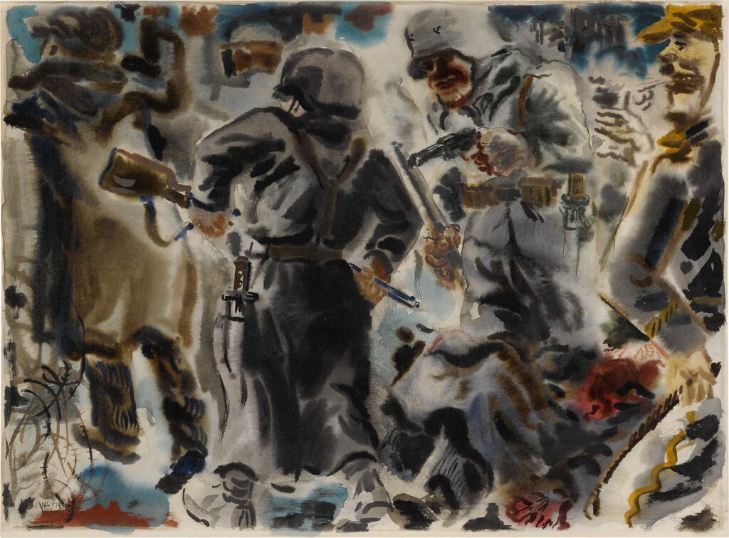 View full screen - View 1 of Lot 62. GEORGE GROSZ | PUNISHMENT (STREET SCENE).