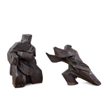 View full screen - View 1 of Lot 1033. Ju Ming 朱銘 | Taichi series 太極系列.