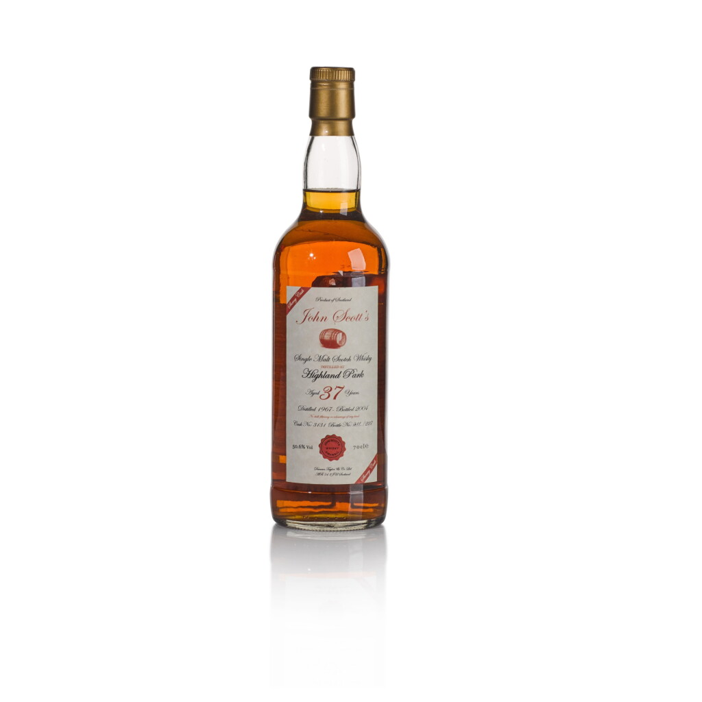 View full screen - View 1 of Lot 379. Highland Park John Scott's 37 Year Old 50.6 abv 1967 (1 BT70).