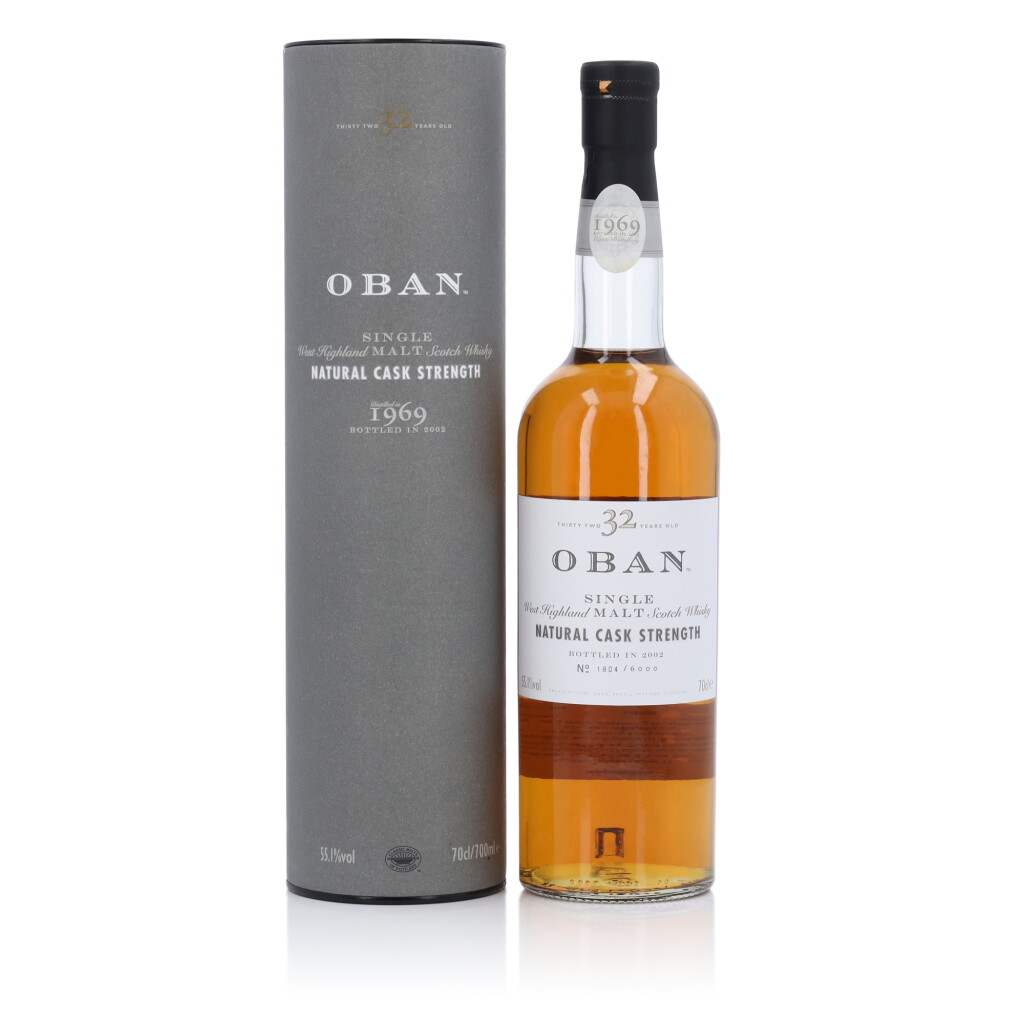 View full screen - View 1 of Lot 383. Oban 32 Year Old 55.1 abv 1969 (1 Bottle 70cl).