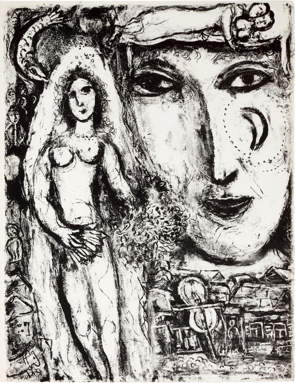 View full screen - View 1 of Lot 38. MARC CHAGALL | LE CIRQUE: ONE PLATE (M. 507; C. BKS. 68).