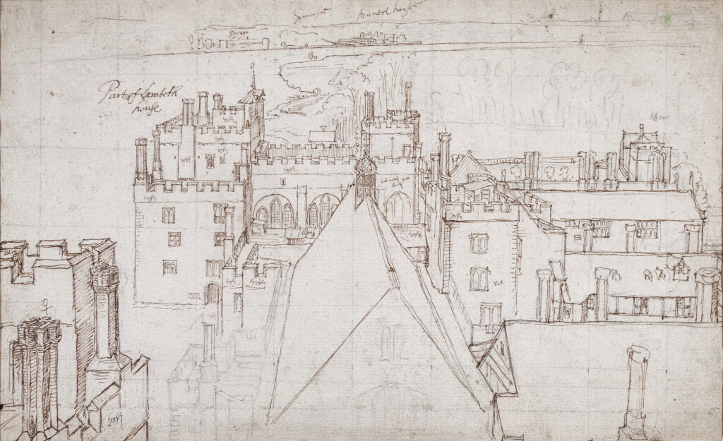 View full screen - View 1 of Lot 11. View across the rooftops of Lambeth Palace.