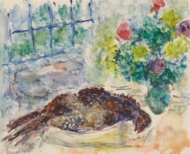 View full screen - View 1 of Lot 271. Le faisan dans l'atelier de Saint-Paul.