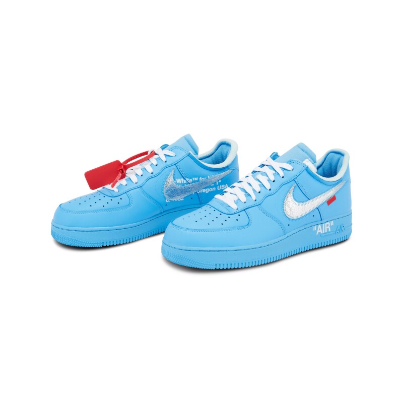 Nike Air Force 1 Low Off White Mca Sneakers Sotheby S Nike Air Force 1 Low Off White Mca Sneakers Sotheby S
