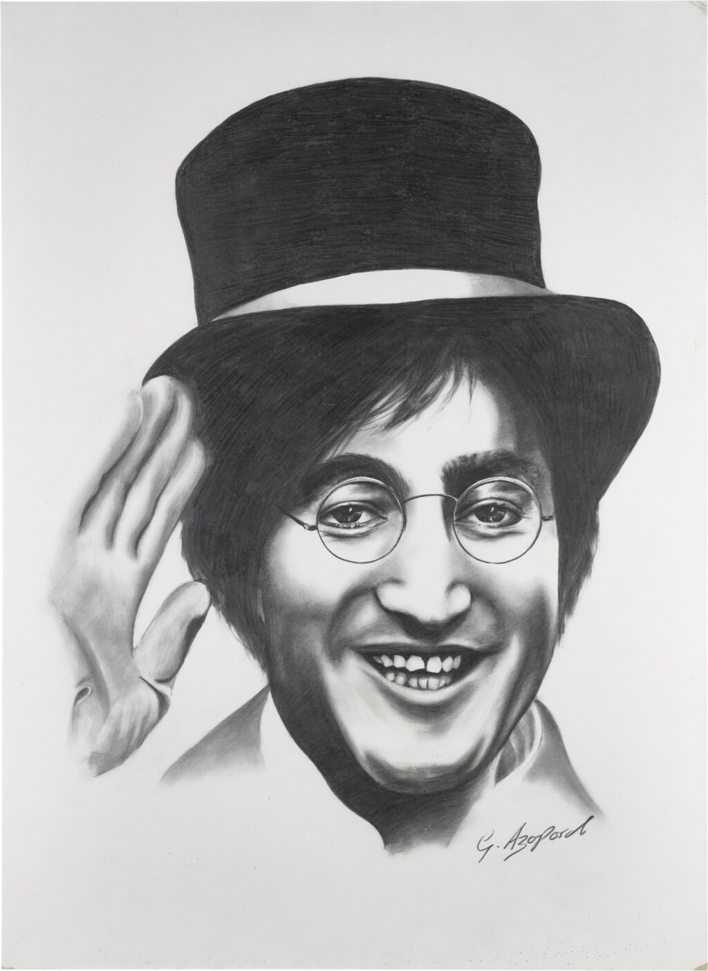 View full screen - View 1 of Lot 1838. Portrait of John Lennon.