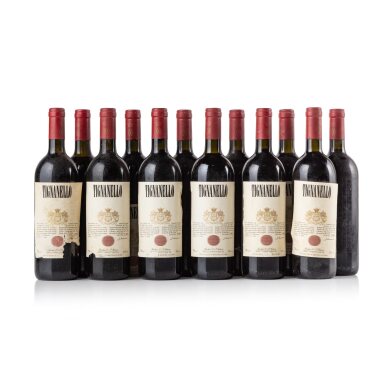 View full screen - View 1 of Lot 594. Tignanello 1985 Antinori (12 BT).