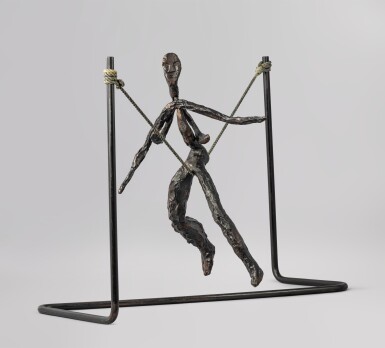 View full screen - View 1 of Lot 238. Tightrope Worker.