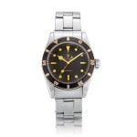 Submariner 'Big Crown', Reference 6538 | A stainless steel wristwatch with bracelet, Circa 1958 | 勞力士 Submariner “Big Crown" 型號6538 | 精鋼鏈帶腕錶,約1958年製