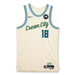 Kyle Kuzma Milwaukee Bucks 2025-2026 Game Worn City Edition Jersey