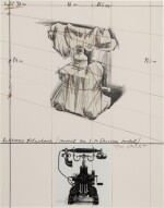Wrapped Telephone, Project for L.M. Ericsson Model (Schellmann 119)